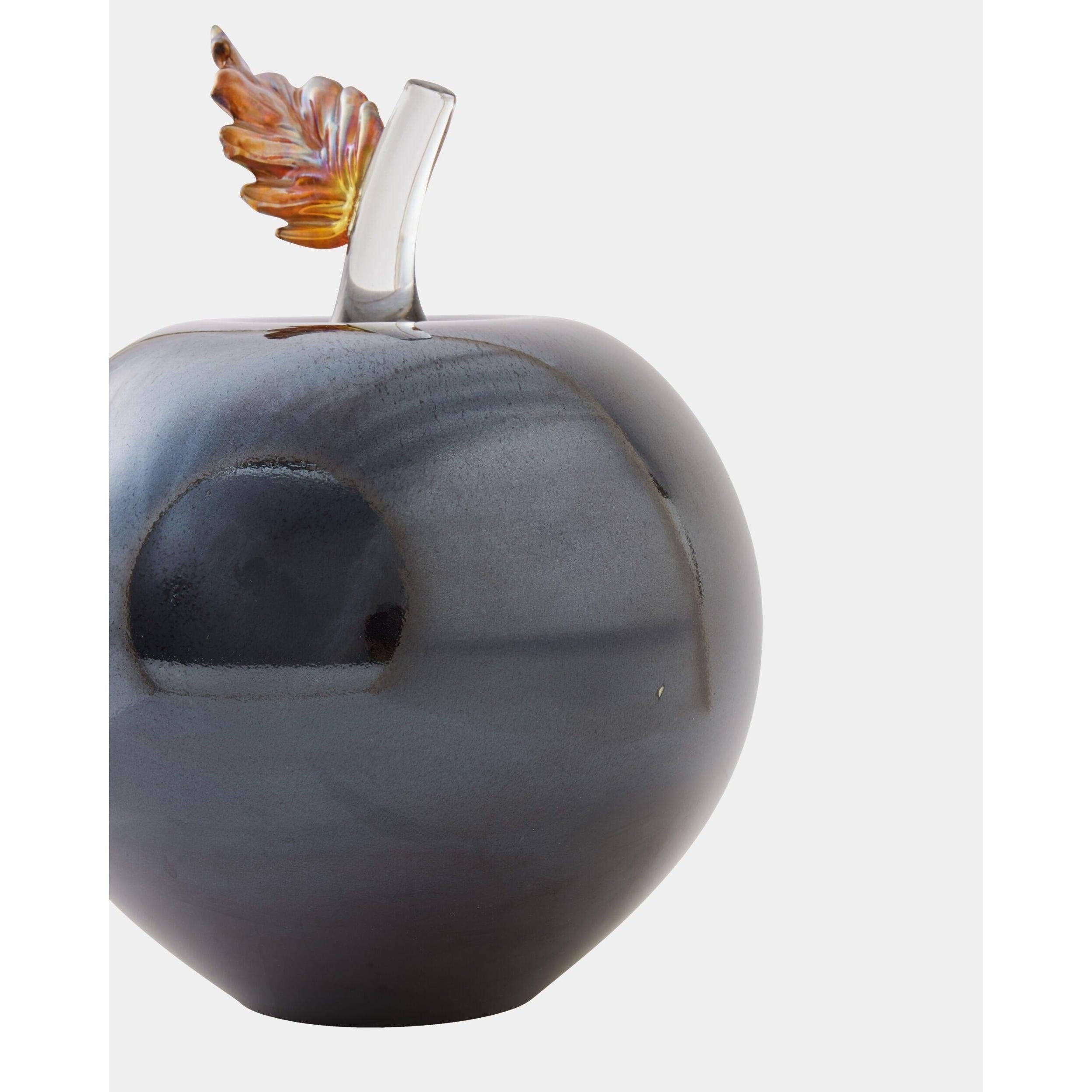 Global Views Glass Apple Sculpture