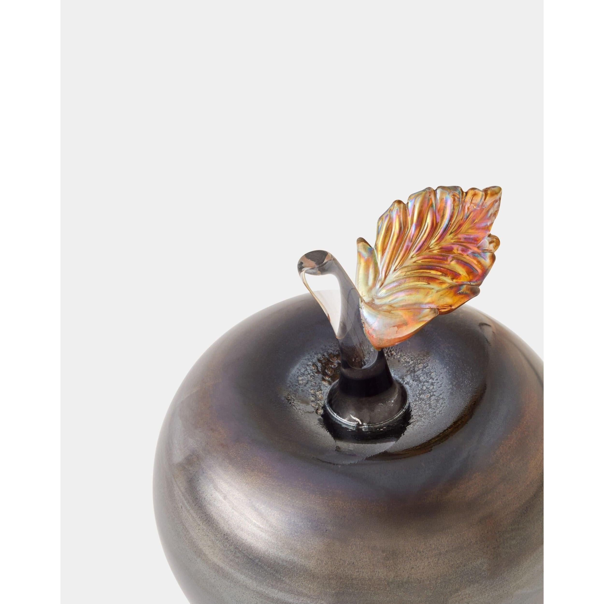 Global Views Glass Apple Sculpture