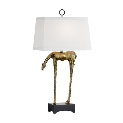 Wildwood Homer Antique Brass Lamp