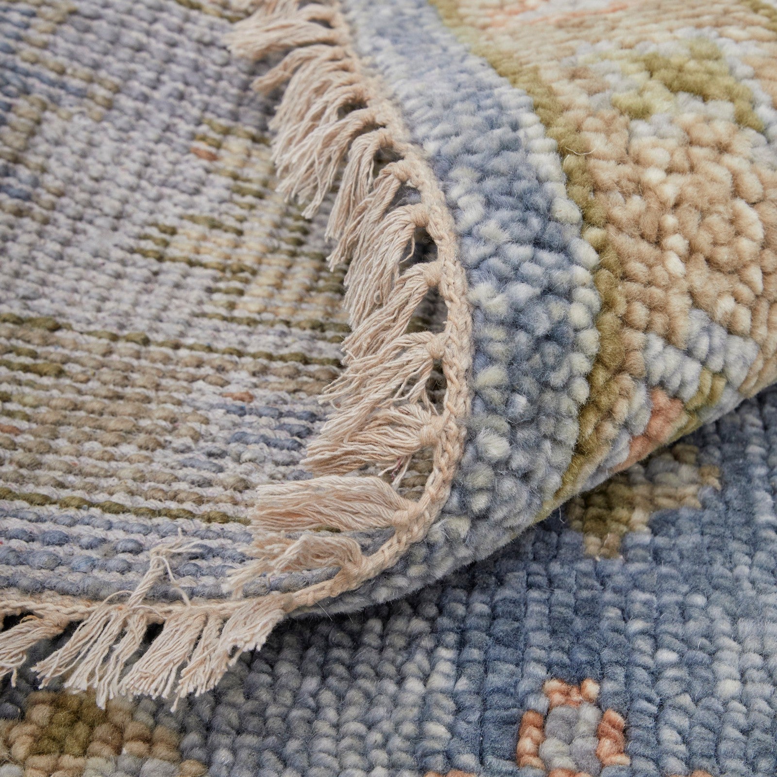 Feizy Fillmore 69CIF Transitional Diamond in Blue/Green/Yellow