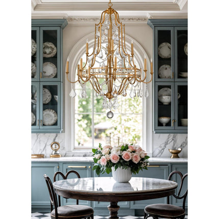 Wildwood Buckhead Gold Chandelier