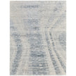 Feizy Brighton 69CGF Modern Abstract in Ivory/Blue/Gray