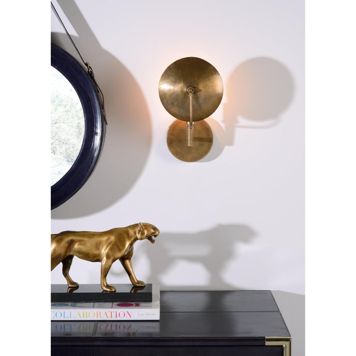 Wildwood Dovi Brass Sconce