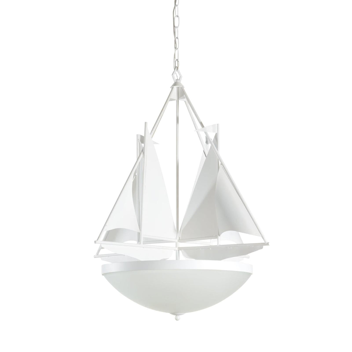 Wildwood Regatta White Chandelier