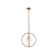 Wildwood Donata Bronze Marble Pendant