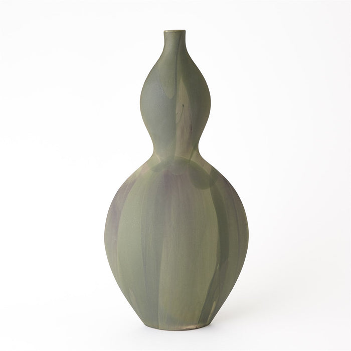 Global Views Helios Vase - Washed Green