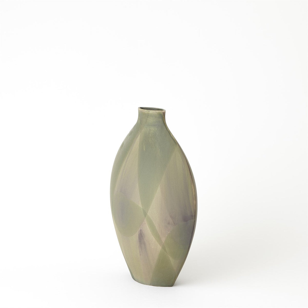Global Views Helios Vase - Washed Green