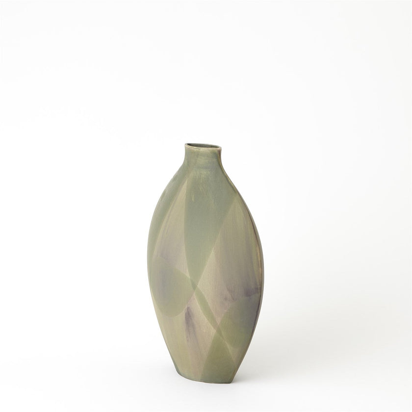 Global Views Helios Vase - Washed Green