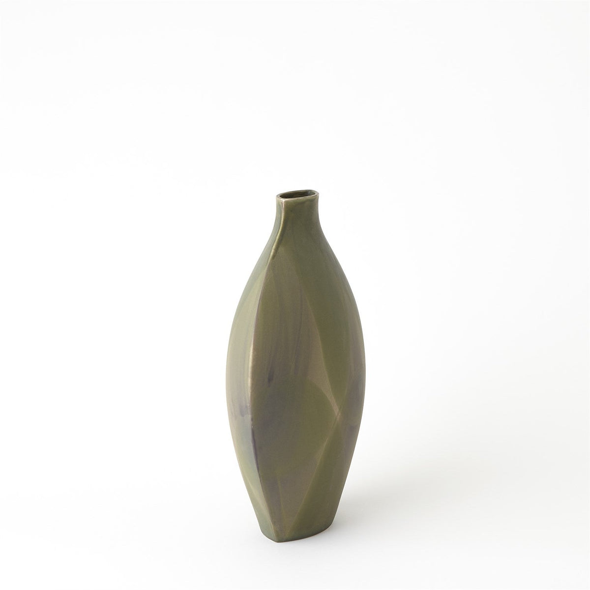 Global Views Helios Vase - Washed Green