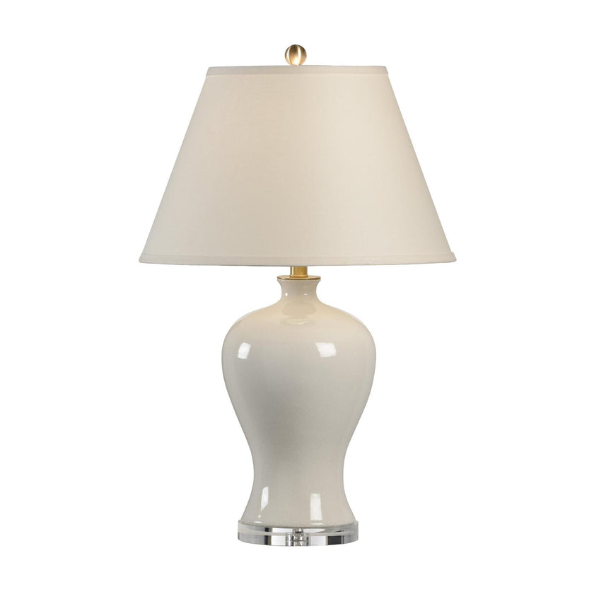 Chelsea House Columbus Cream Vase Table Lamp
