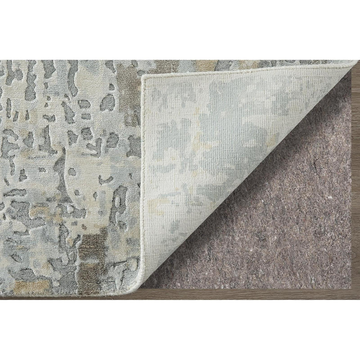Feizy Braden 8A51F Modern Abstract Rug in Blue/Gray/Brown