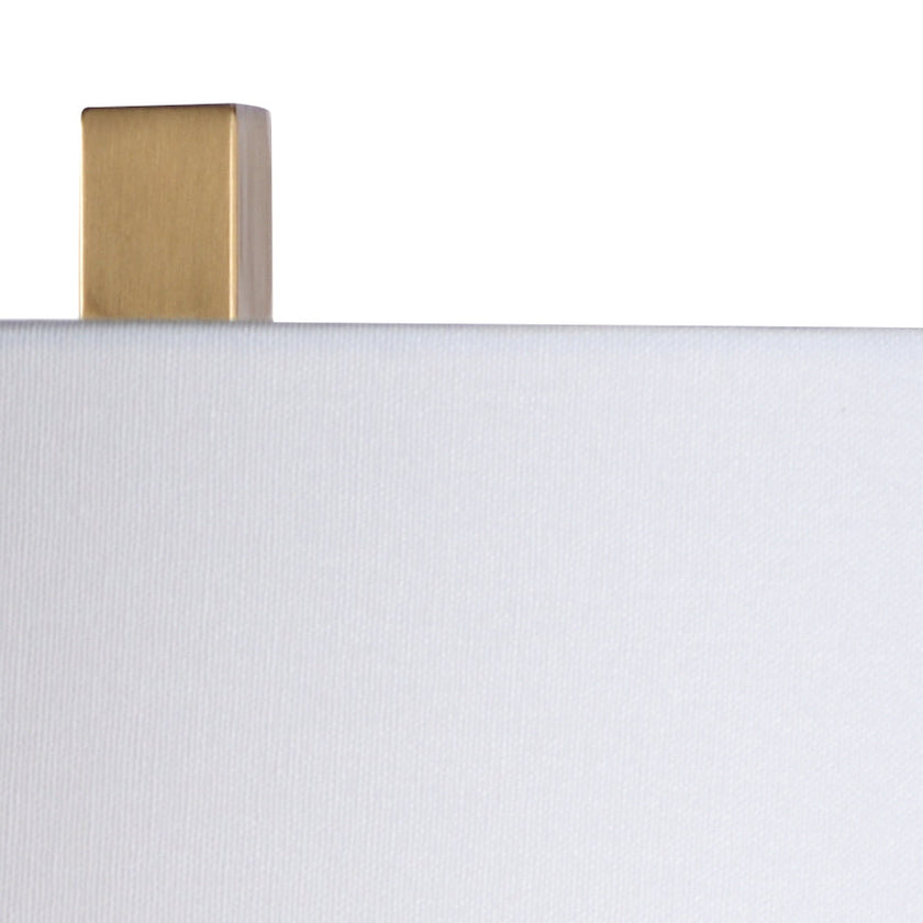 Chelsea House Alabaster Pyramid Table Lamp