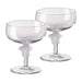 Versace Medusa Lumiere 2/Short Stem - Champagne Saucer - Set of 2