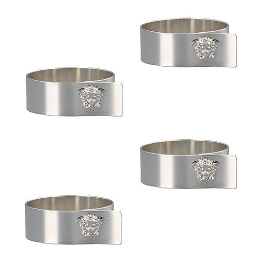 Versace Medusa Napkin Rings - Set of 4