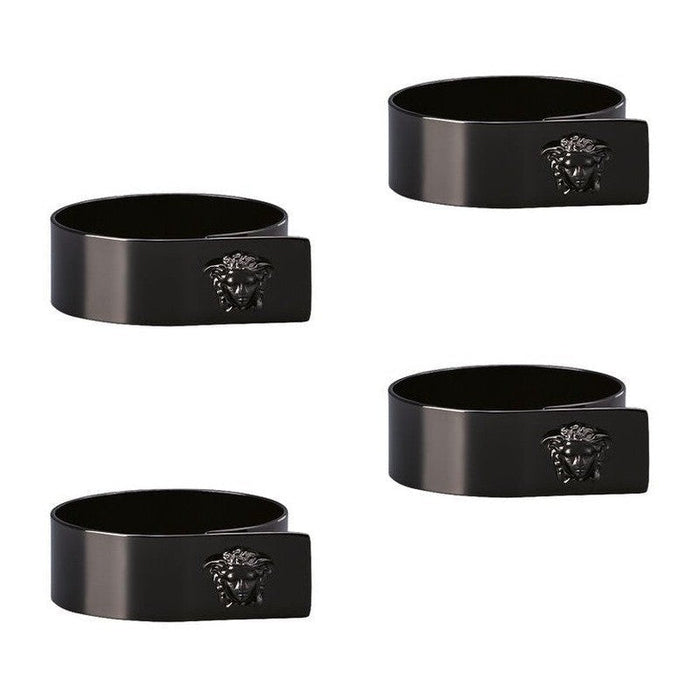 Versace Medusa Napkin Rings - Set of 4