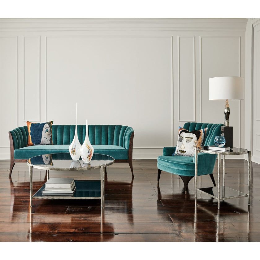 Global Views Circle/Square Side Table