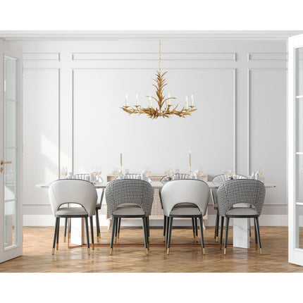 Chelsea House Laurel Sunburst Chandelier
