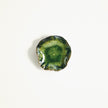 Global Views Green Free Formed Lily Plate