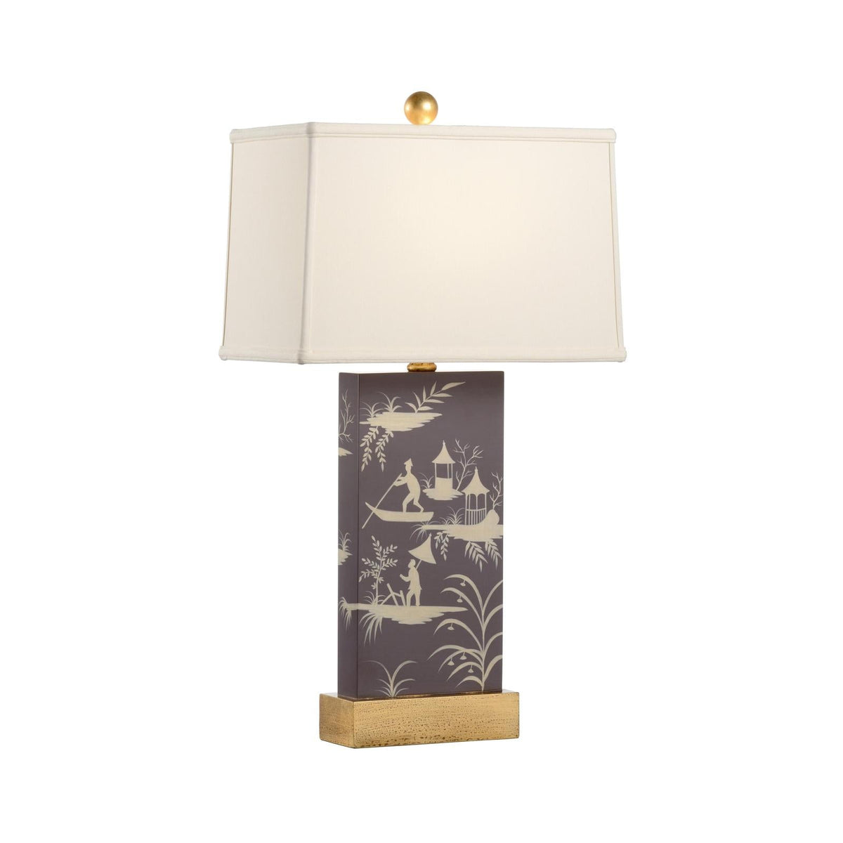 Chelsea House Chinoiserie Panel Table Lamp