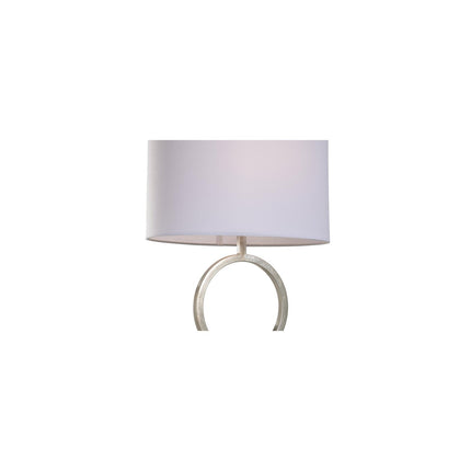Chelsea House Silver Loop Table Lamp