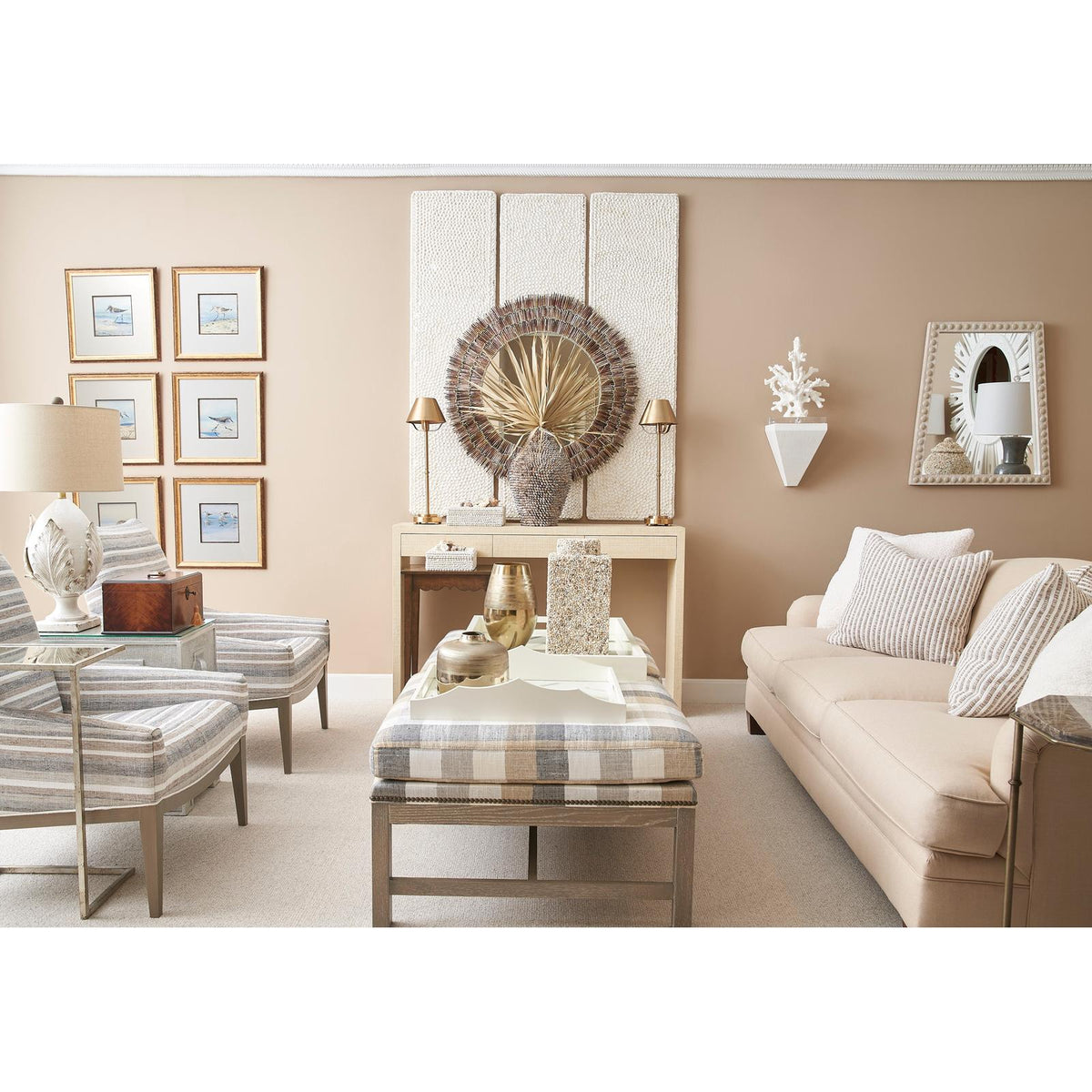 Chelsea House Small Cream Artichoke Table Lamp