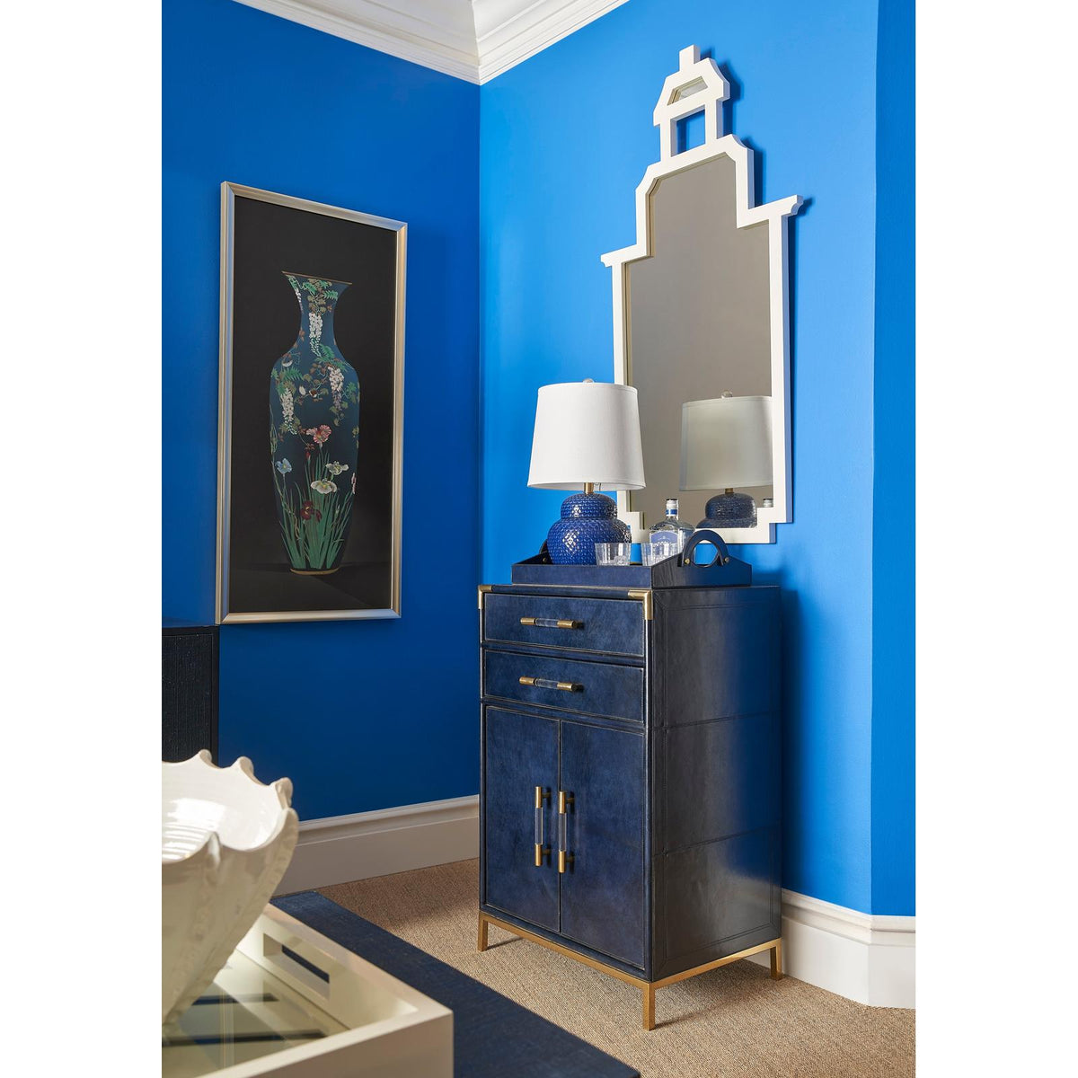 Chelsea House Blue Wrightsville Lamp