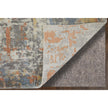 Feizy Braden 8A50F Modern Abstract Rug in Gray/Orange/Tan
