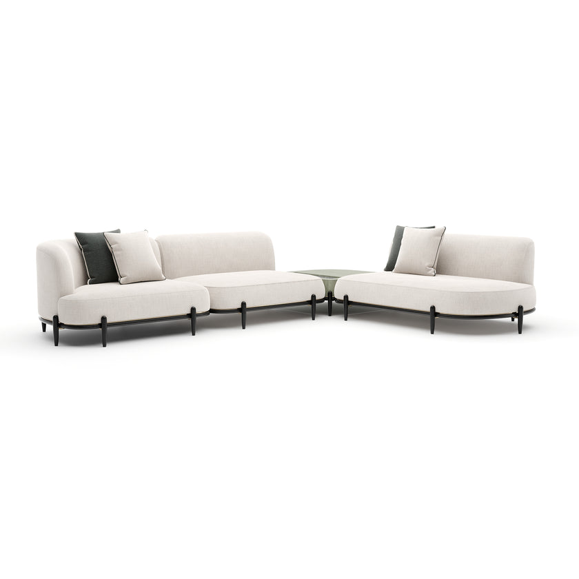 Caracole Madera Sectional