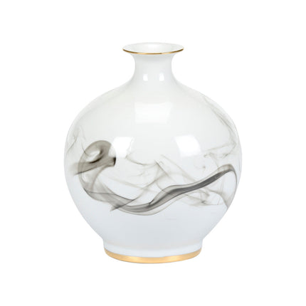 Wildwood White Cinder And Smoke Vase