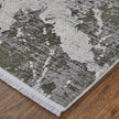 Feizy Cadiz 39N6F Modern Abstract Rug in Gray/Green/Taupe