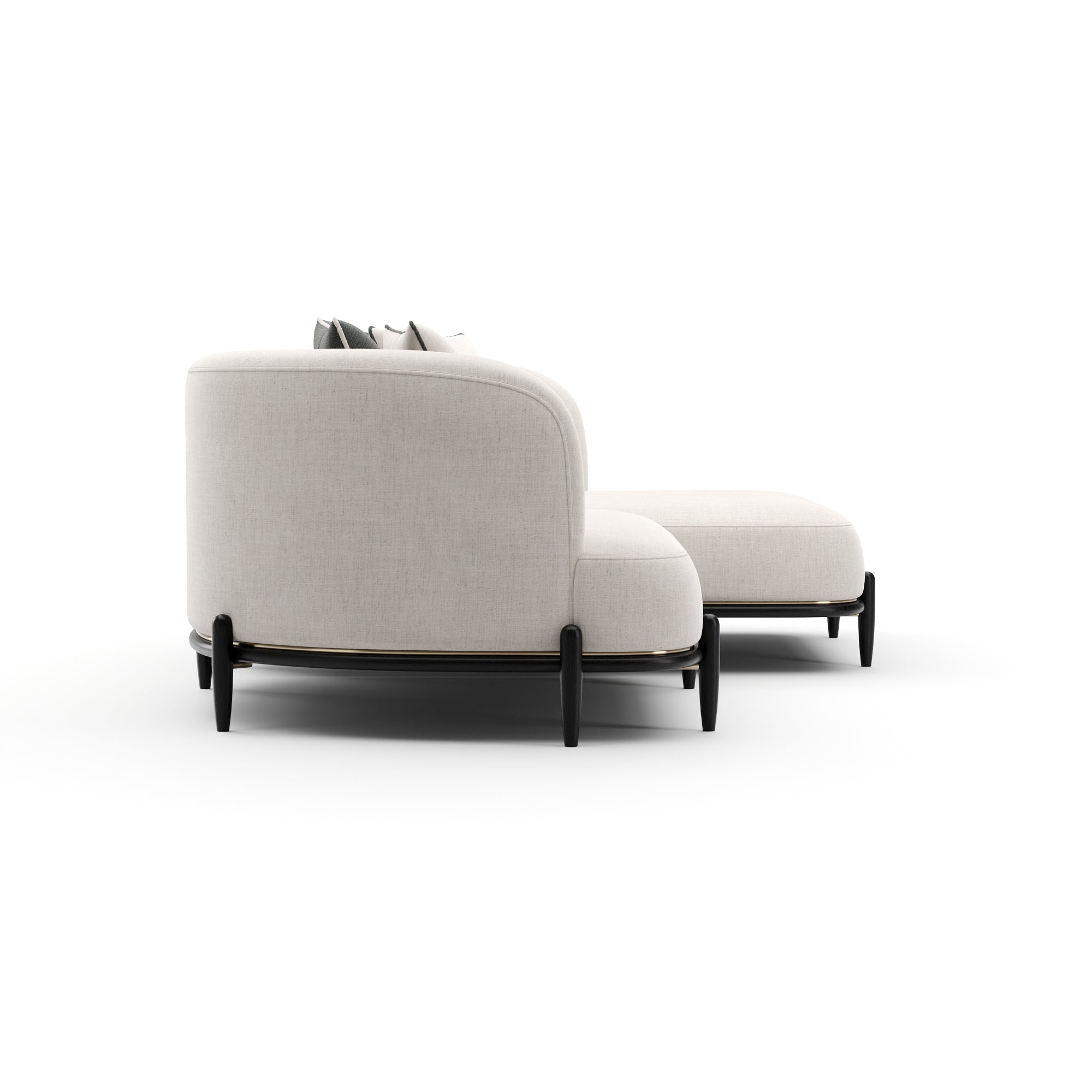 Caracole Madera Sectional
