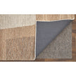 Feizy Pollock 8953F Modern Abstract in Brown/Tan/Ivory