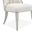 Michael Amini Penthouse Dining Side Chair - Ash Gray - Set of 2
