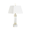 Chelsea House Alabaster Column Table Lamp