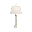 Chelsea House Alabaster Column Table Lamp
