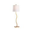 Chelsea House Gold Leaf Sway Buffet Table Lamp