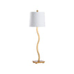 Chelsea House Gold Leaf Sway Buffet Table Lamp