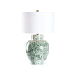 Chelsea House Green Spatter Table Lamp