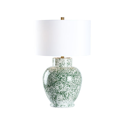 Chelsea House Green Spatter Table Lamp