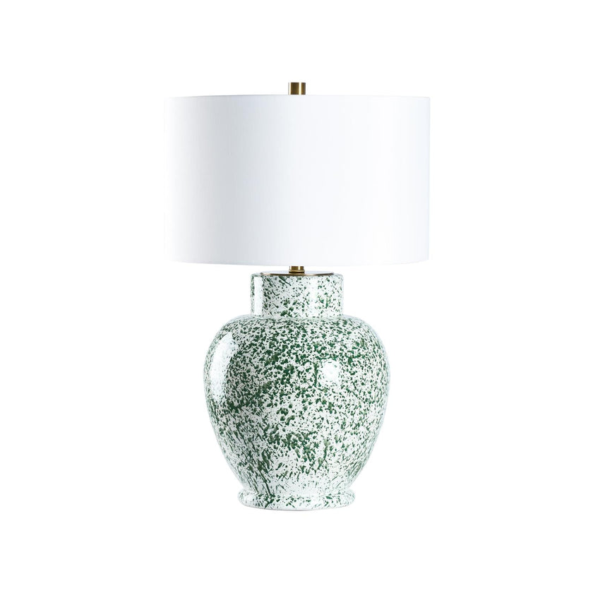 Chelsea House Green Spatter Table Lamp