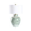 Chelsea House Green Spatter Table Lamp