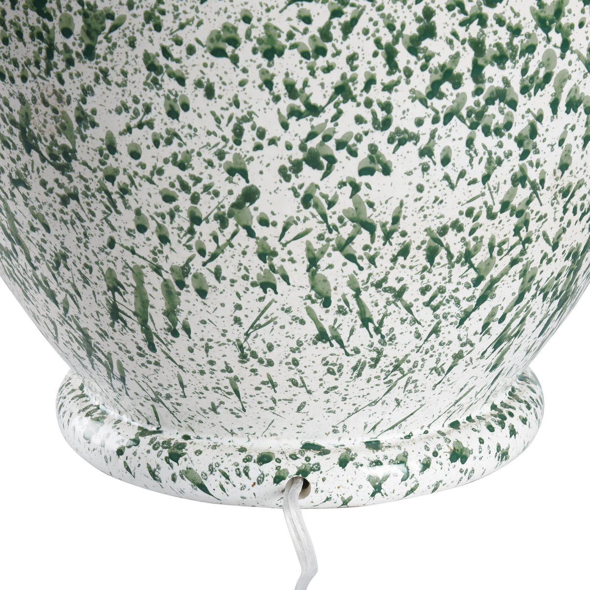 Chelsea House Green Spatter Table Lamp