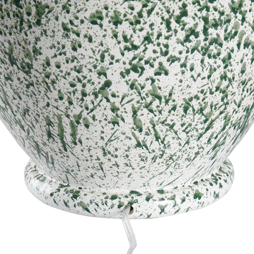 Chelsea House Green Spatter Table Lamp