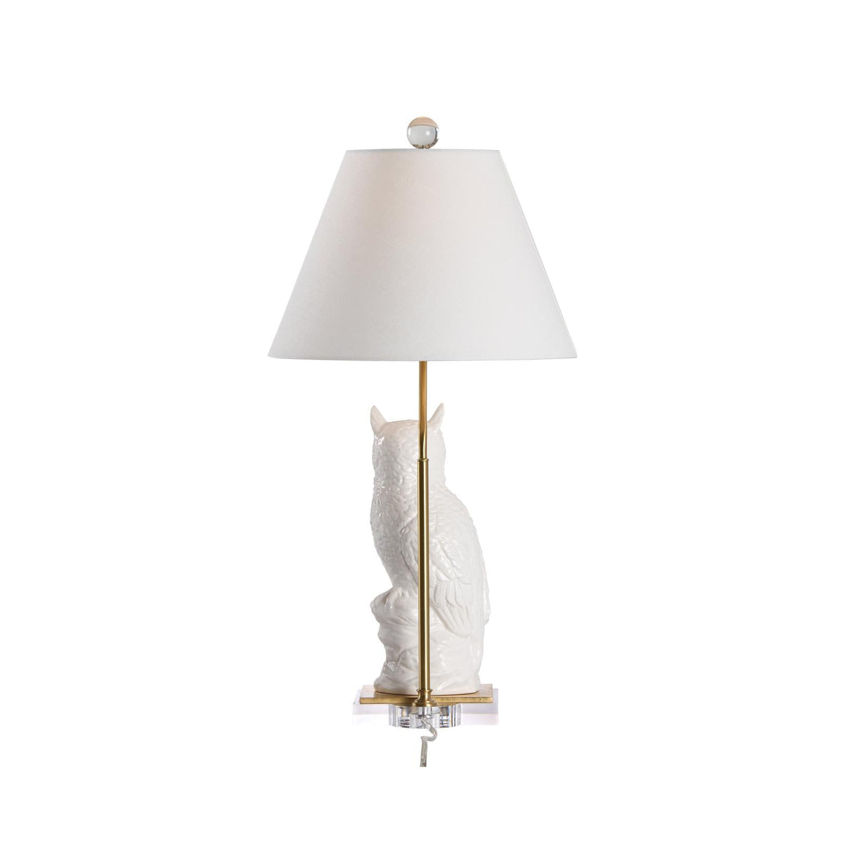 Chelsea House Hoot Table Lamp, Left