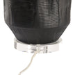 Chelsea House Furrow Black Table Lamp