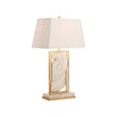 Chelsea House White Stone Table Lamp