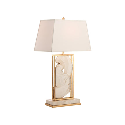 Chelsea House White Stone Table Lamp