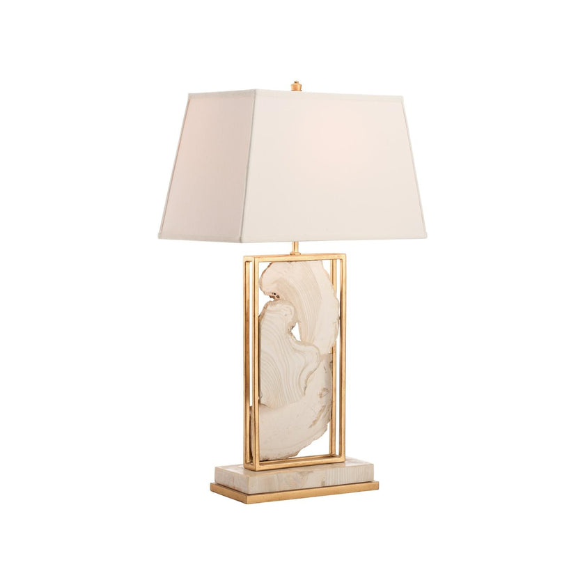 Chelsea House White Stone Table Lamp