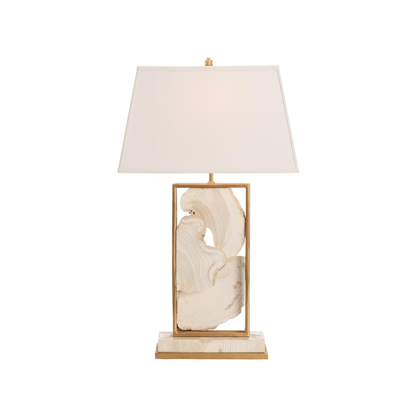 Chelsea House White Stone Table Lamp