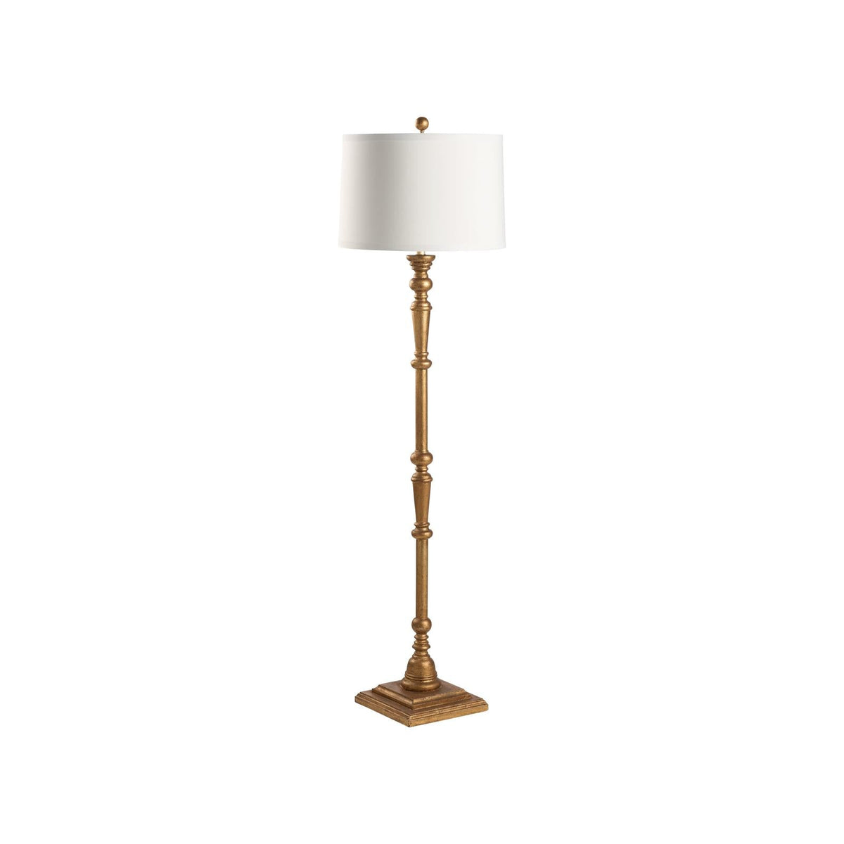 Chelsea House Beatrice Aged Gold Floor Lamp